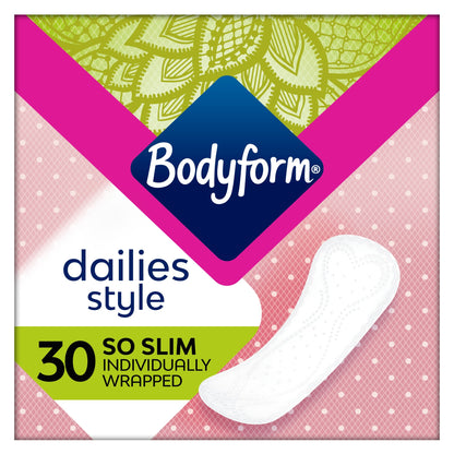 Bodyform Dailies So Slim Panty Liners 30 pack — image 1