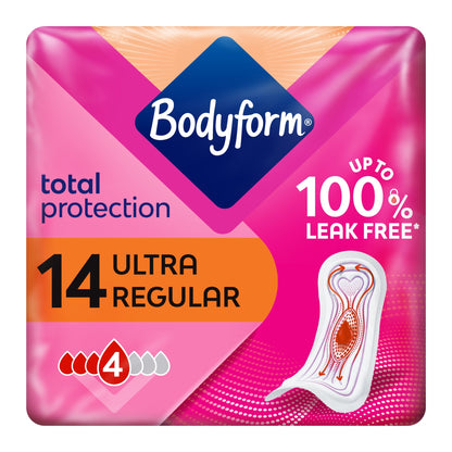 Bodyform Ultra Normal Sanitary Towels 14 pack — image 1