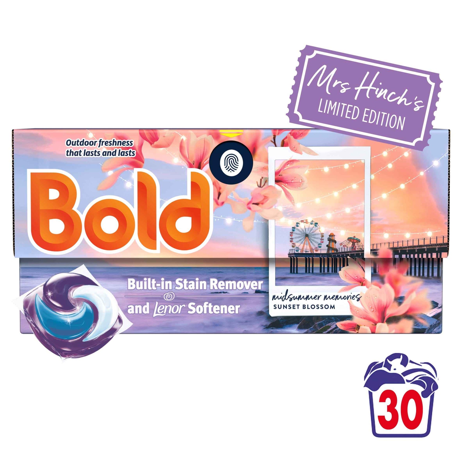Bold Stain Remover And Lenor Softener Midsummer Memories Sunset