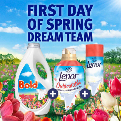 Bold Washing Liquid First Day Of Spring 63 Washes 1953ml