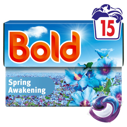 Bold Washing Liquid Pods Spring Awakening 15 washes 295.5g — image 1