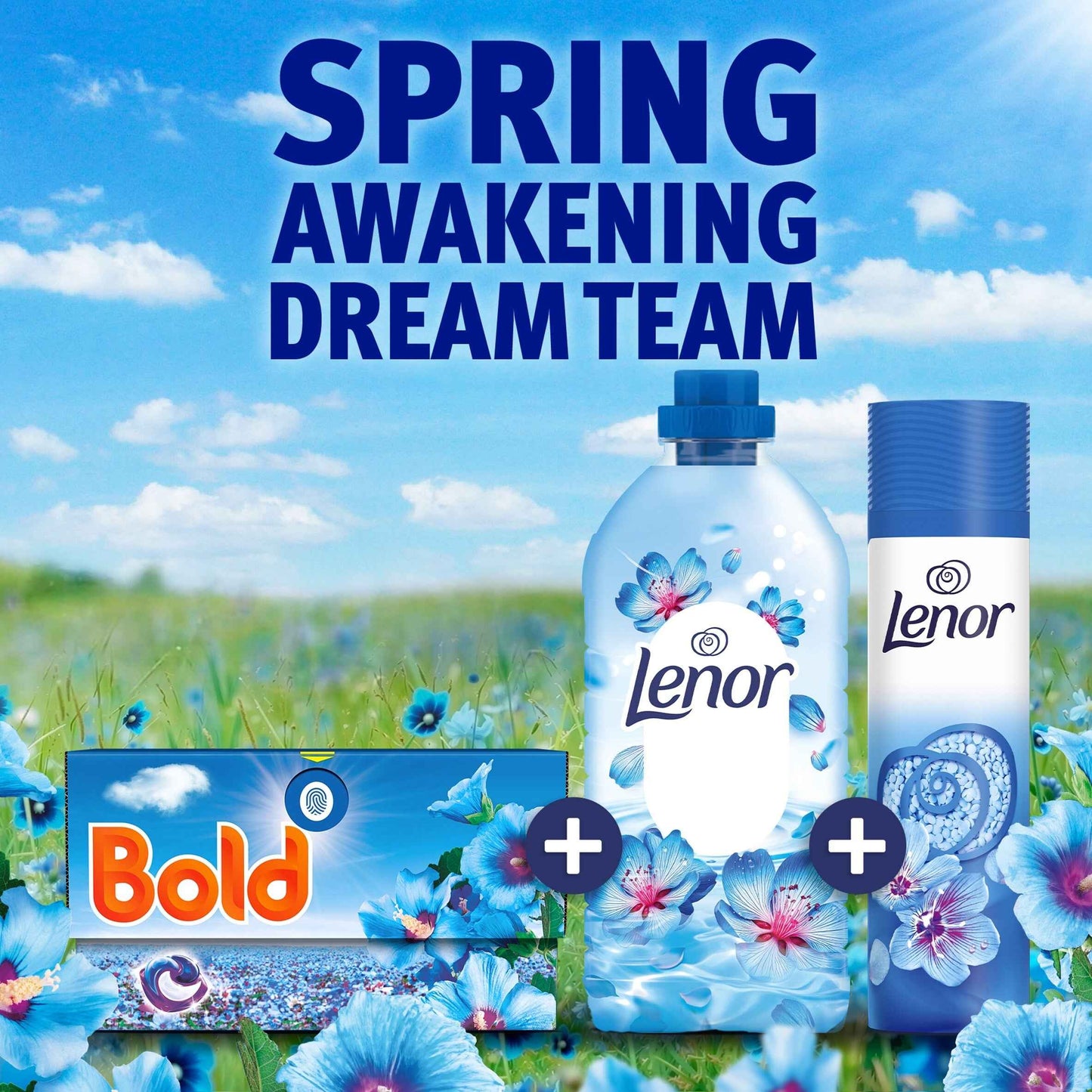 Bold Washing Liquid Pods Spring Awakening 22 Washes 433.4g