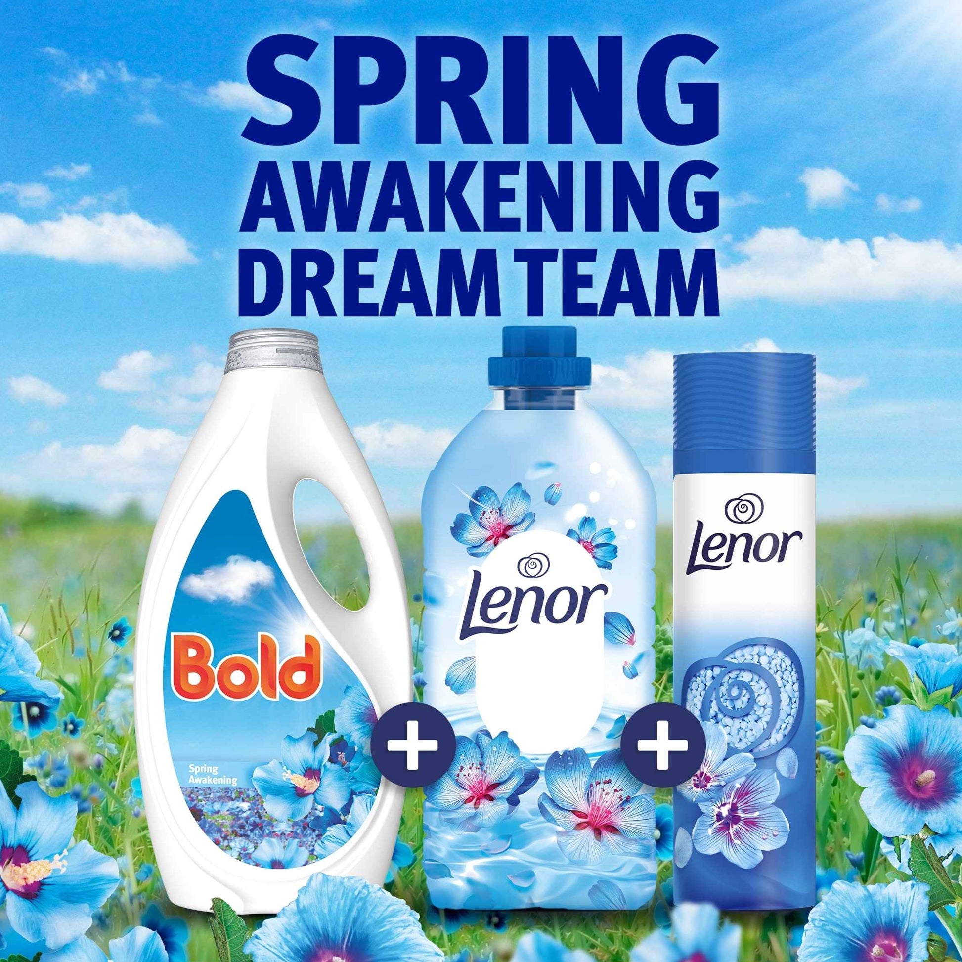 Bold Washing Liquid Spring Awakening 72 Washes 2232ml