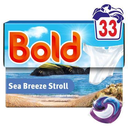 Bold Washing Pods Seabreeze Stroll 33 Washes 650.1g
