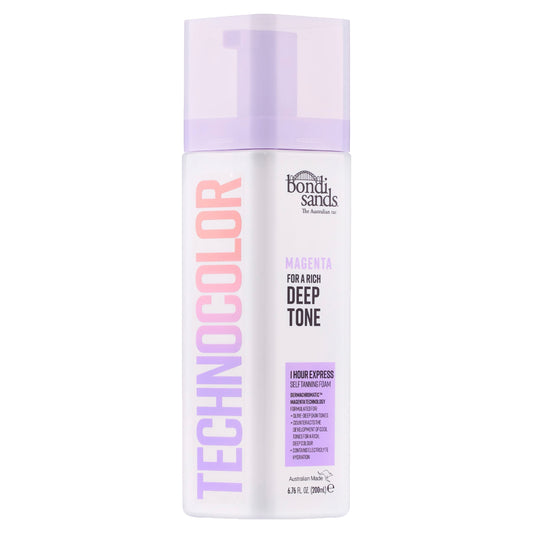 Bondi Sands Technocolor 1 Hour Express Self Tanning Foam Magenta 200Ml — image 1