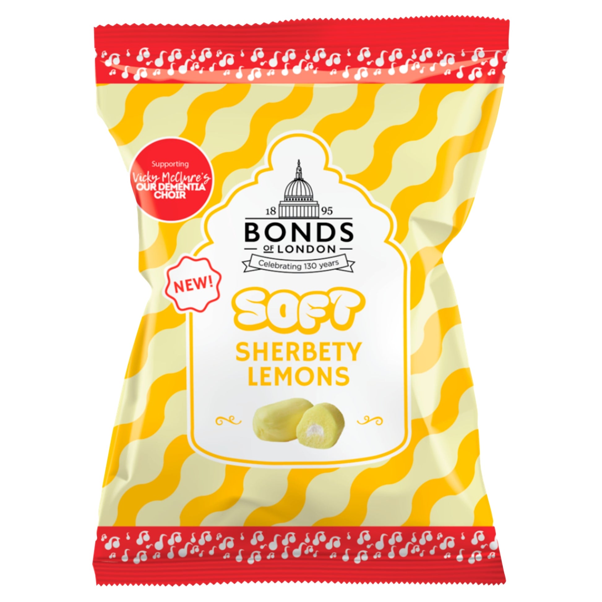 Bonds of London Soft Sherbety Lemons 120g — image 1