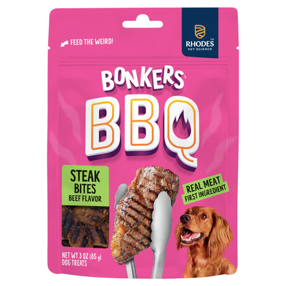 Bonkers Dog Treats Dry BBQ Steak Cuts 85 G — image 1