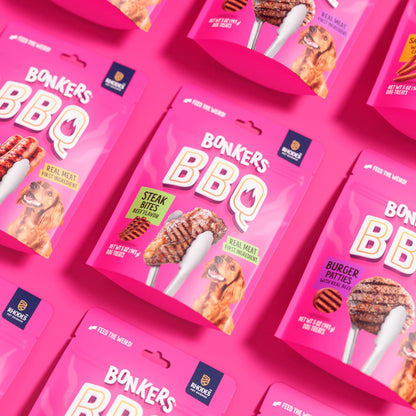 Bonkers Dog Treats Dry BBQ Steak Cuts 85 G — image 3