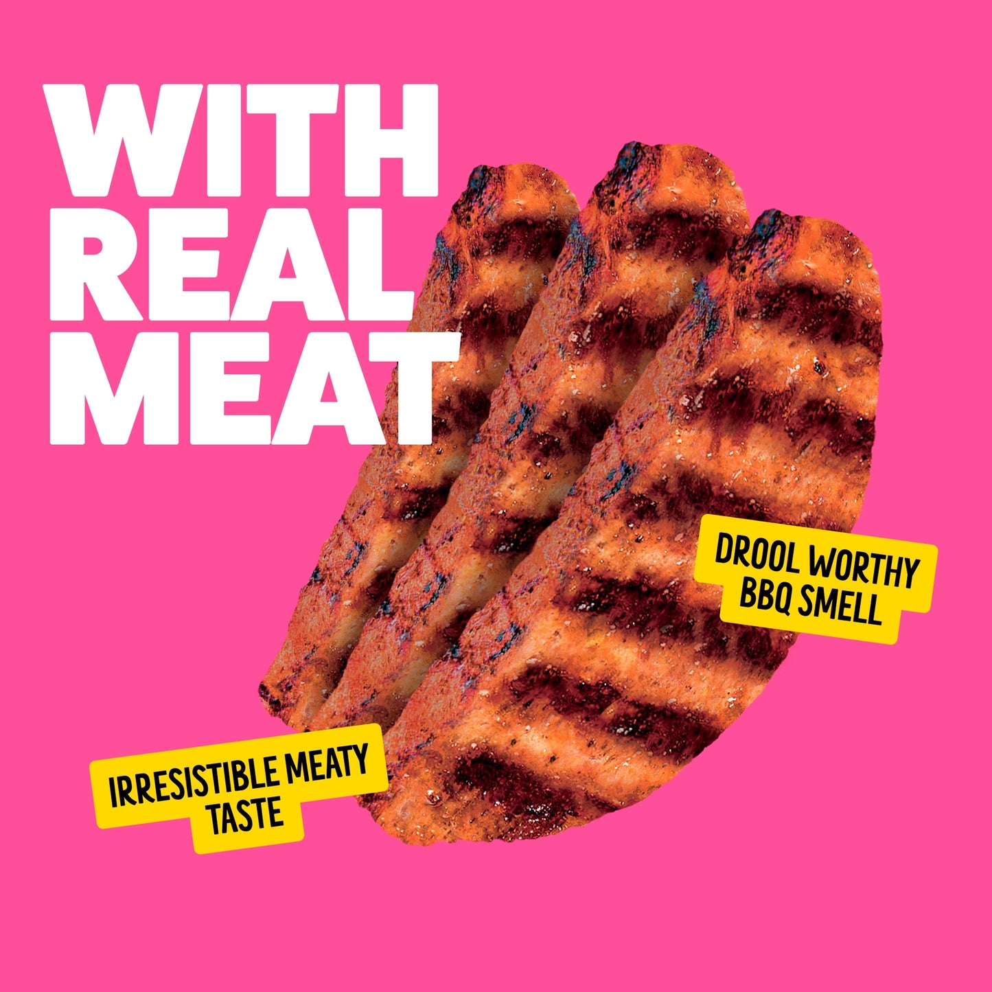 Bonkers Dog Treats Dry BBQ Steak Cuts 85 G — image 4