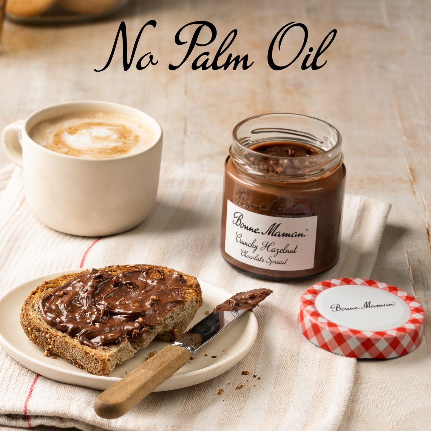 Bonne Maman Crunchy Hazelnut Chocolate Spread 250g — image 2