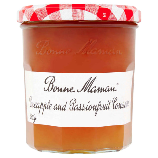Bonne Maman Pineapple And Passion Fruit Jam 370g