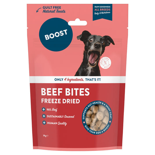 BOOST Natural Treats Beef with Superfoods for Dogs 30g — image 1