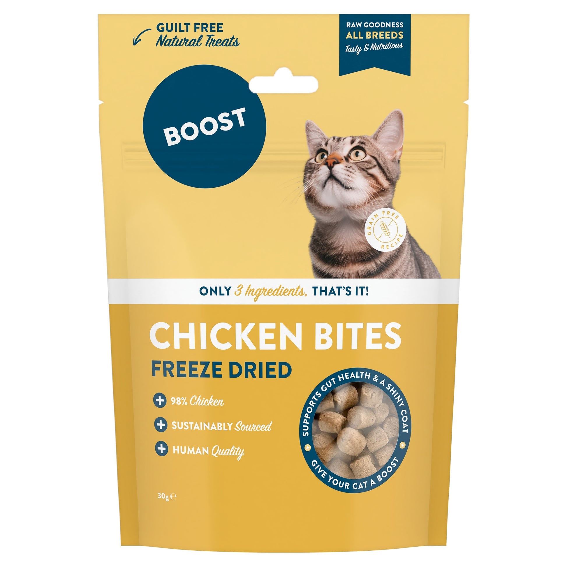 Boost Natural Treats Chicken For Cats 30g — image 1