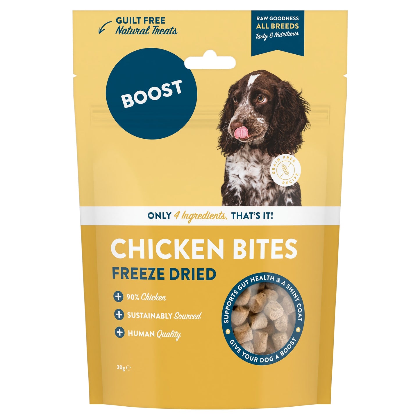 BOOST Natural Treats Chicken with Superfoods for Dogs 30g — image 1