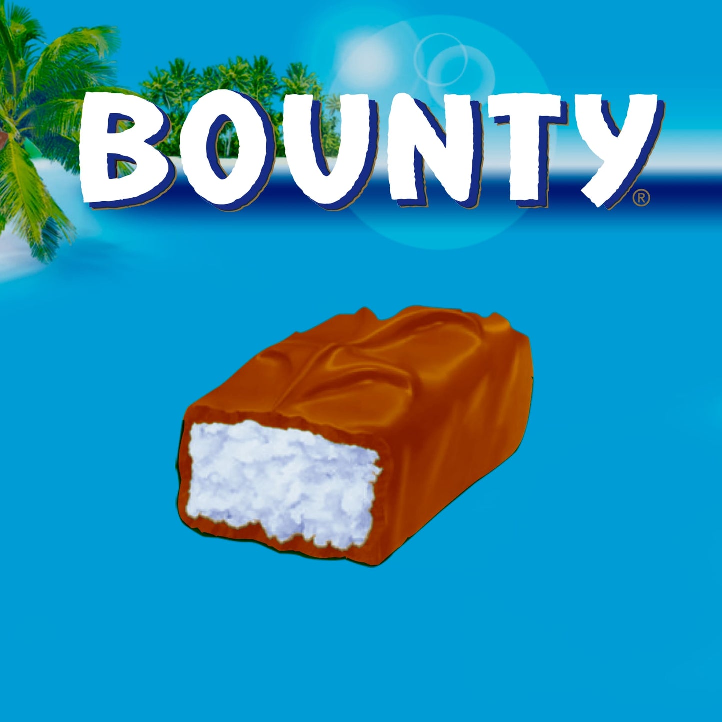 Bounty Coconut & Milk Chocolate Duo Bars Multipack 4 x 57g — image 2