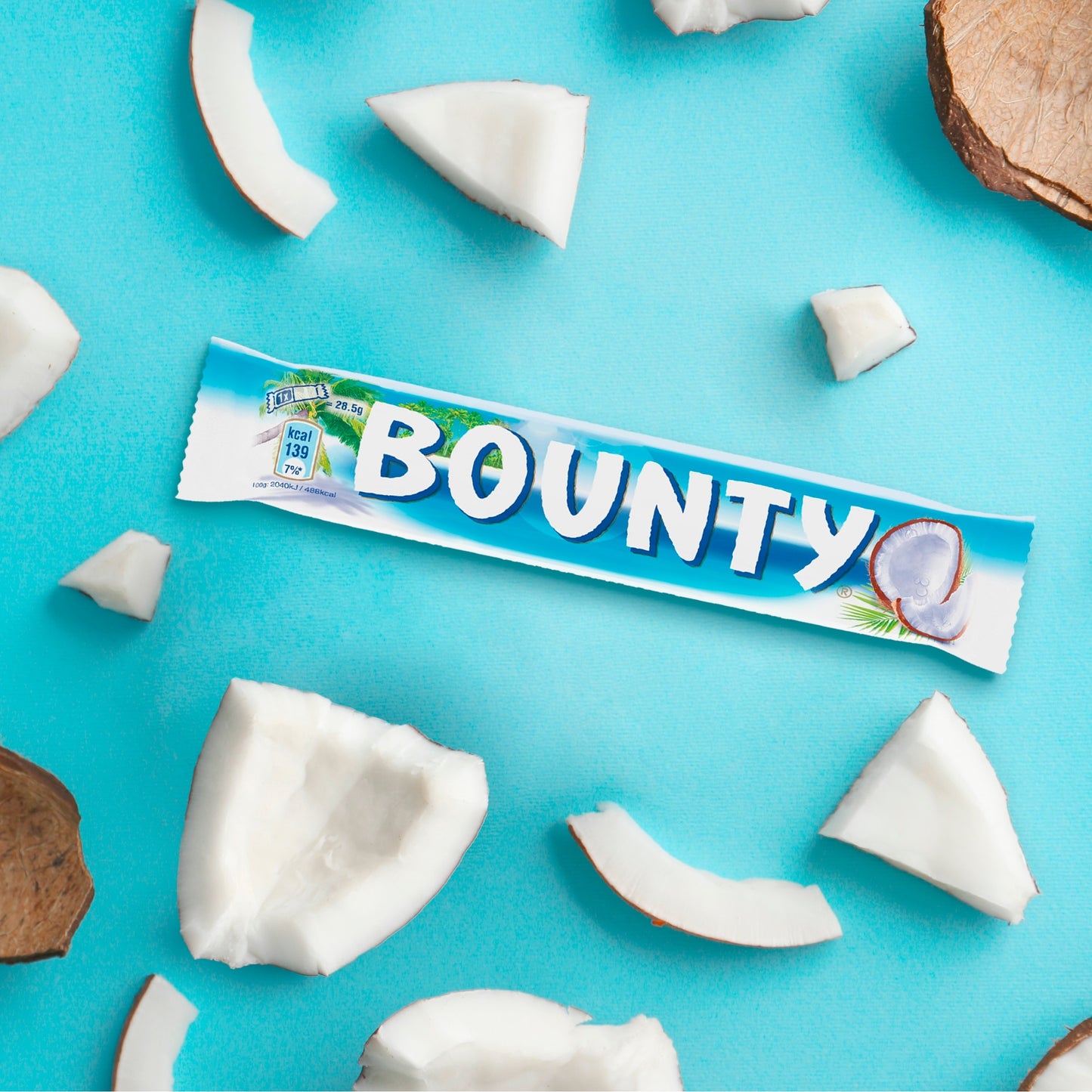 Bounty Coconut & Milk Chocolate Duo Bars Multipack 4 x 57g — image 3