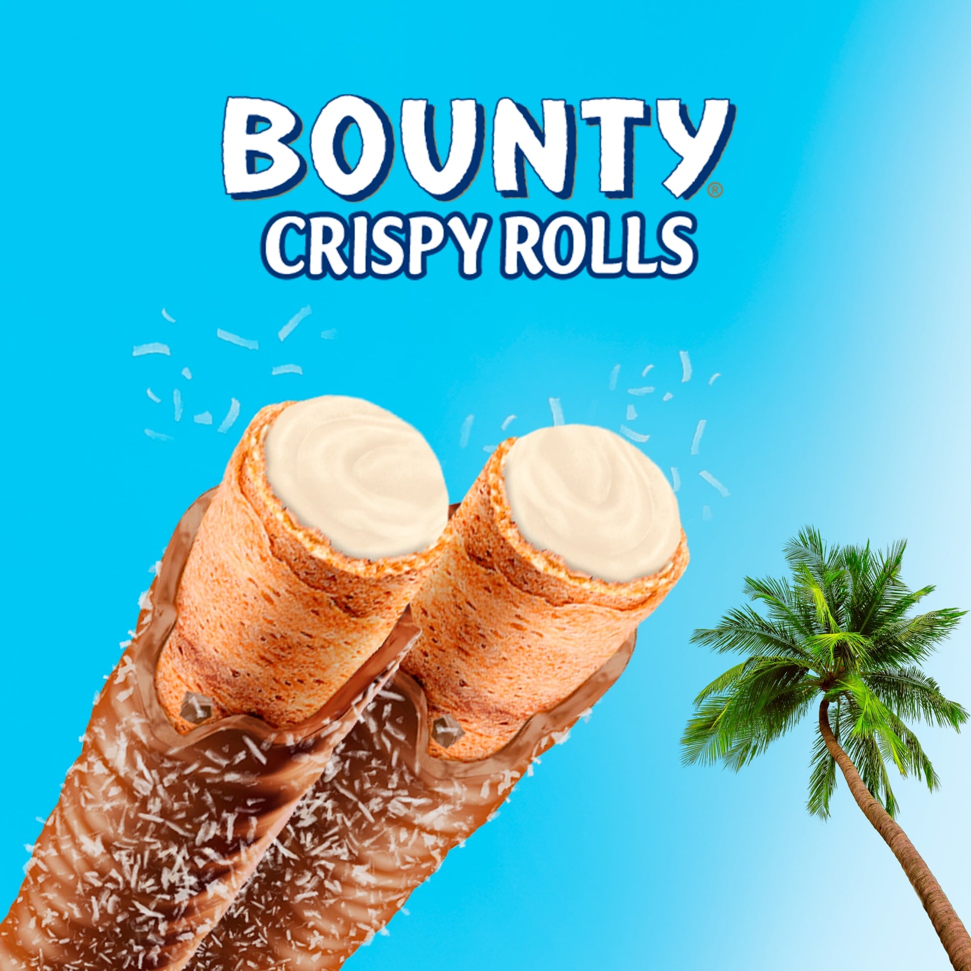 Bounty Milk Chocolate Crispy Rolls 5 pack 117g — image 2