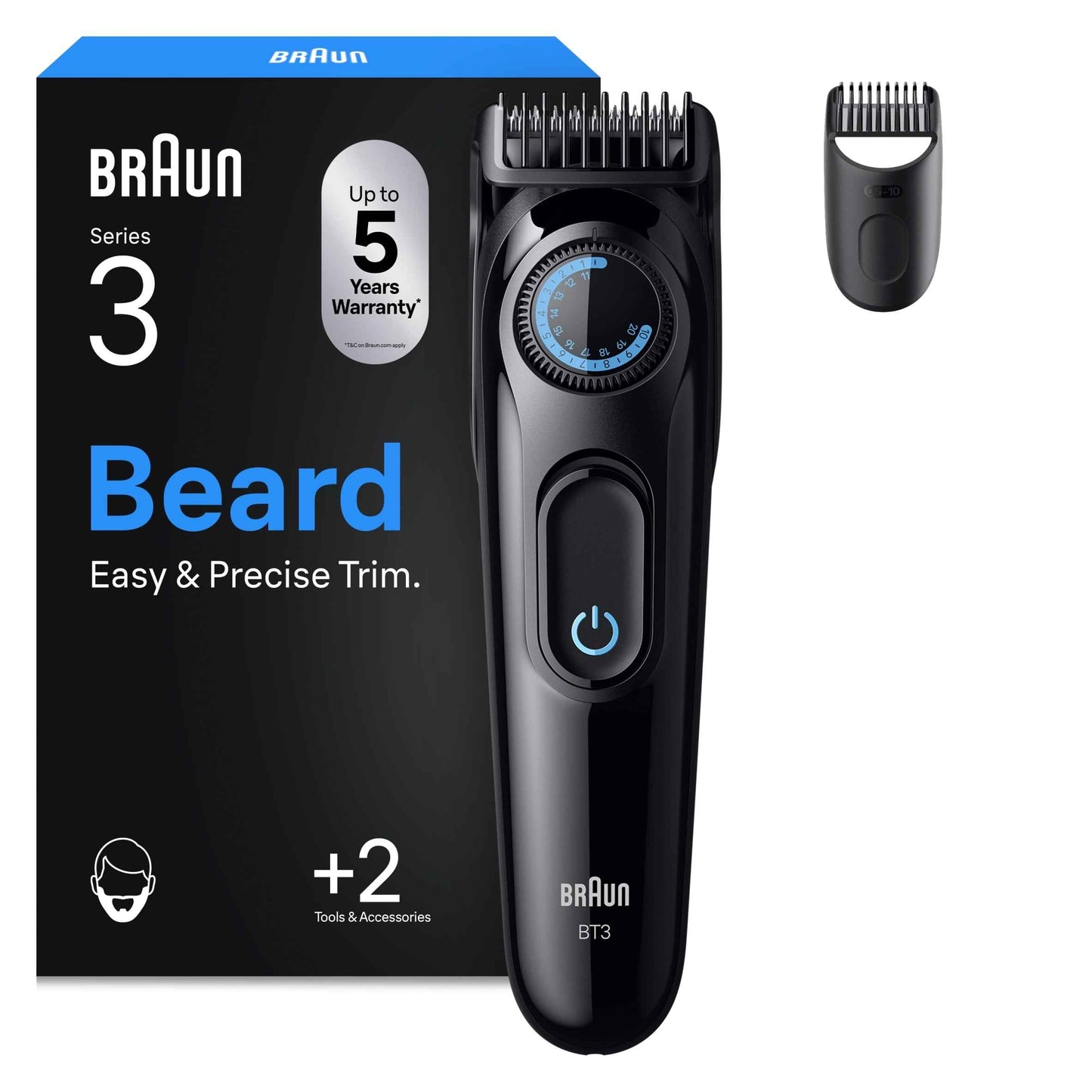 BRAUN Series 3 Beard Trimmer Bt3500