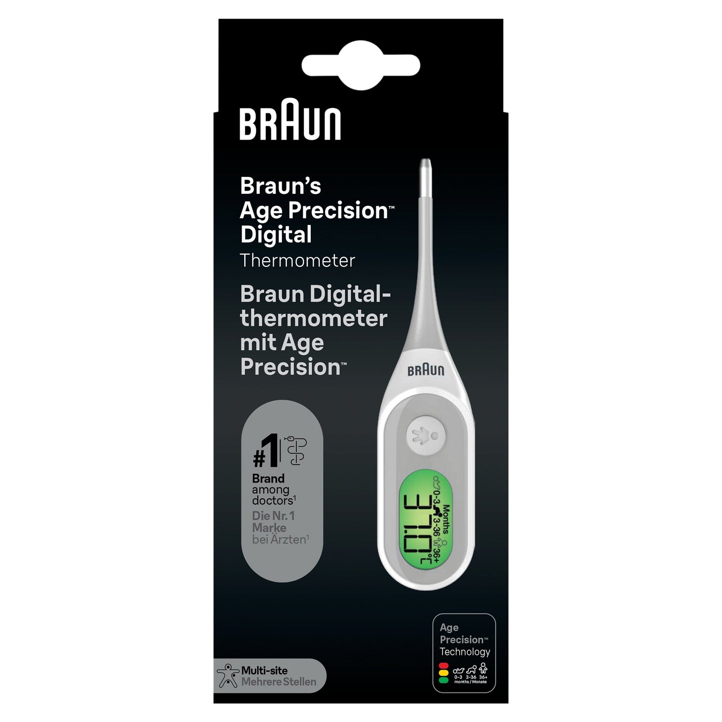 Braun Thermometer Digital Stick — image 1
