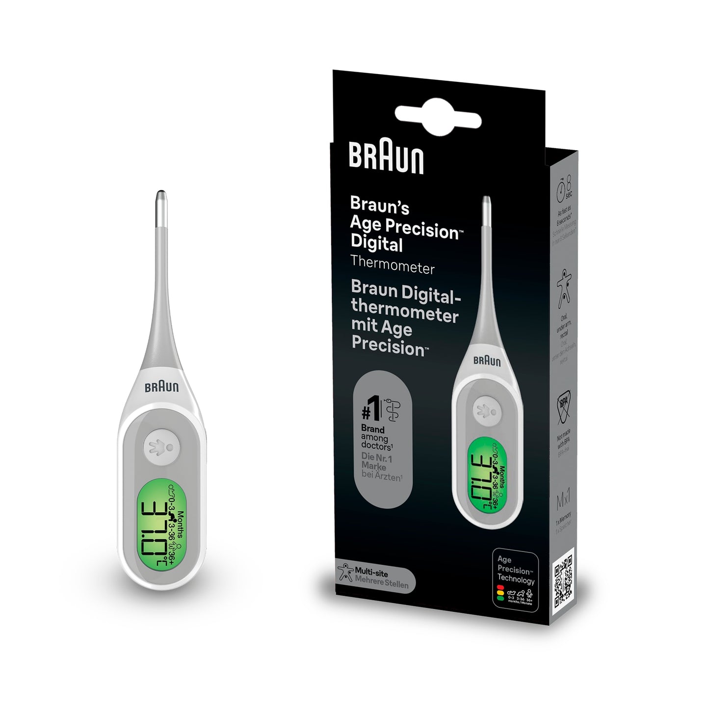 Braun Thermometer Digital Stick — image 2