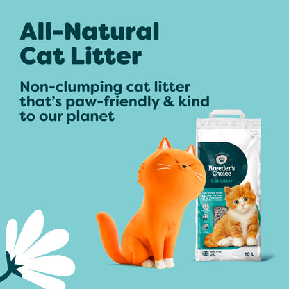 Breeder's Choice Recycled Paper Cat Litter 10L — image 2