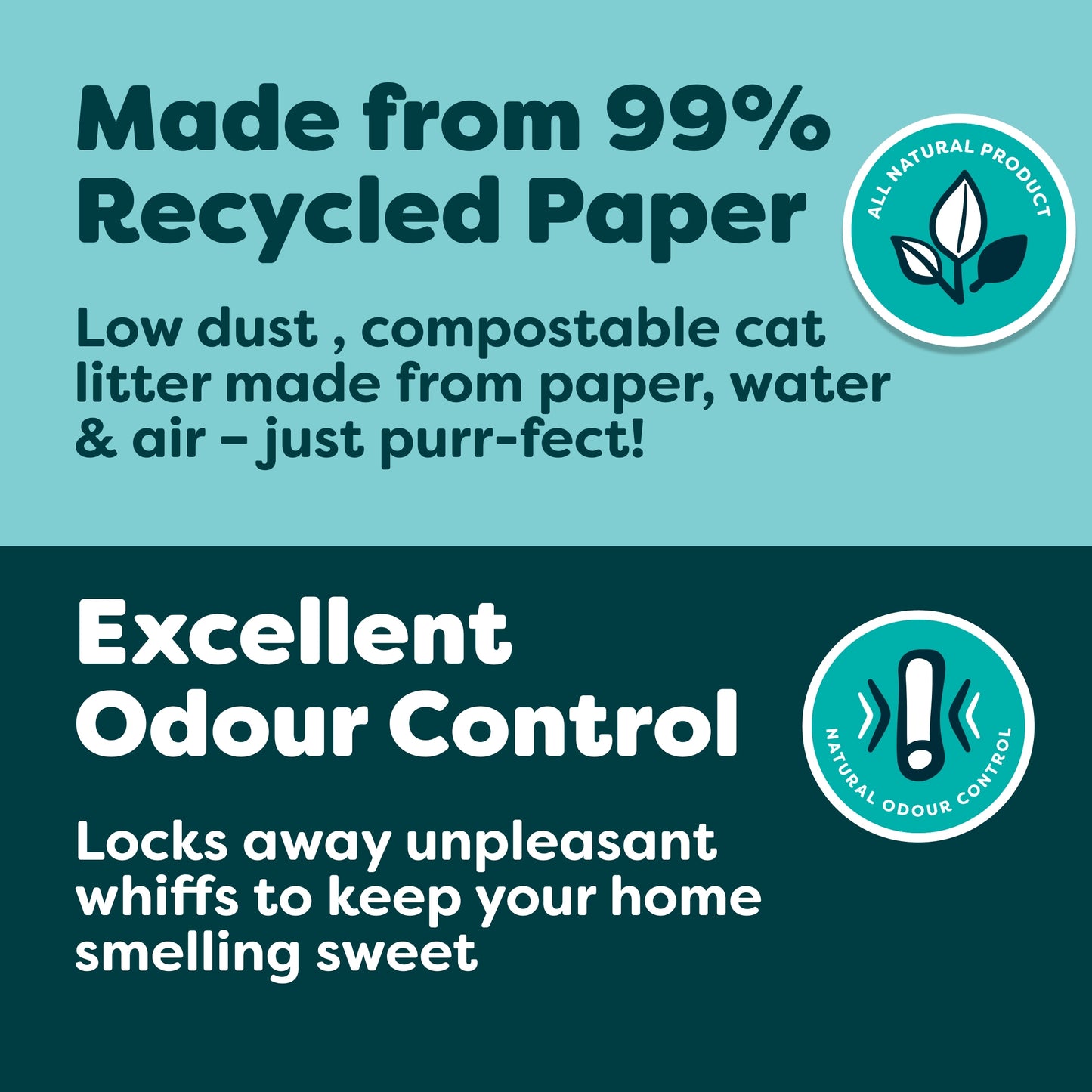 Breeder's Choice Recycled Paper Cat Litter 10L — image 3