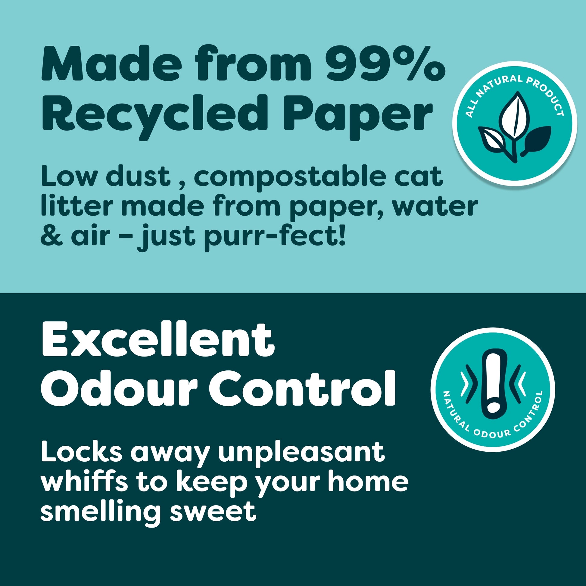 Breeder's Choice Recycled Paper Cat Litter 10L — image 3