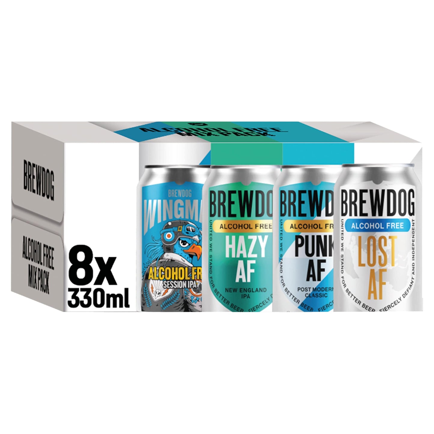 Brewdog Alcohol Free Beer Mixed Pack 8X330ml — image 1