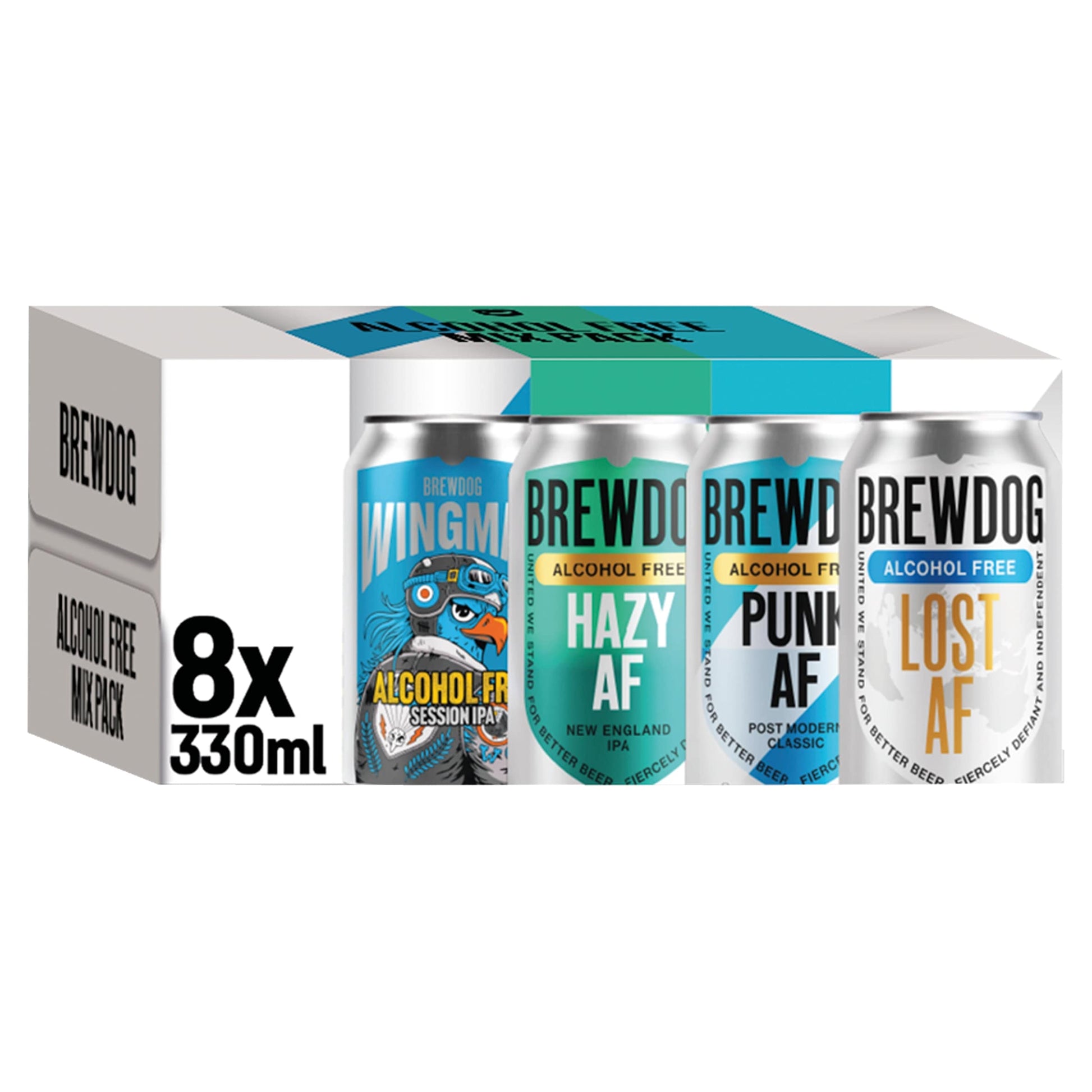 Brewdog Alcohol Free Beer Mixed Pack 8X330ml — image 1