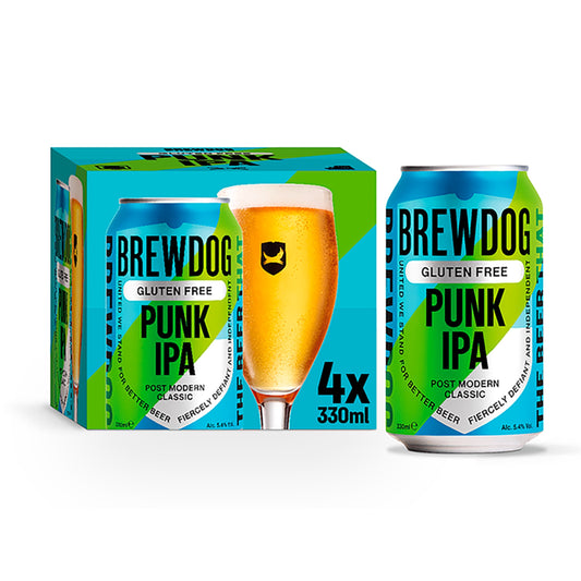Brewdog Gluten Free Punk IPA 4 x 330ml — image 1