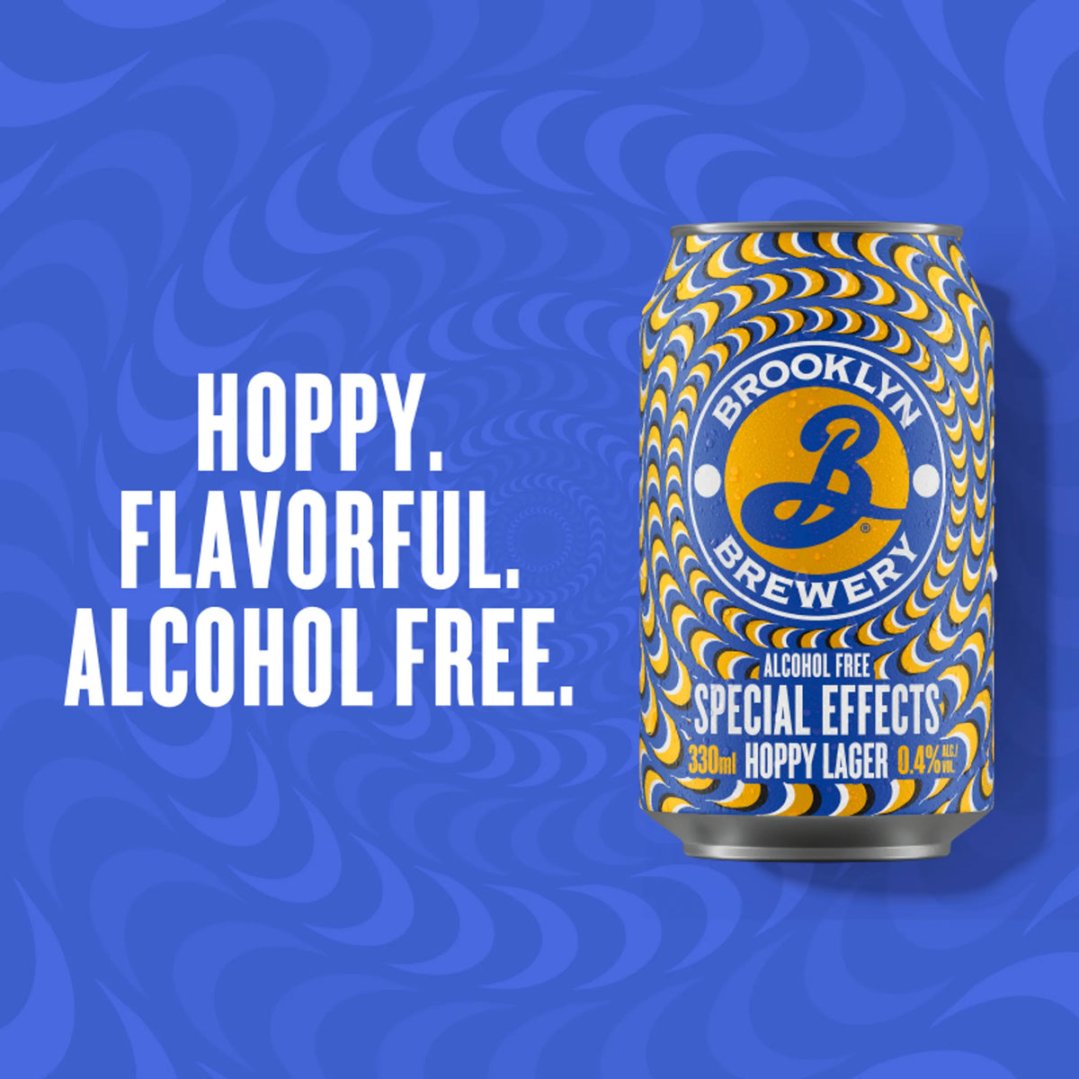 Brooklyn Brewery Special Effects Alcohol Free Hoppy Lager Beer Can 4x330ml — image 2