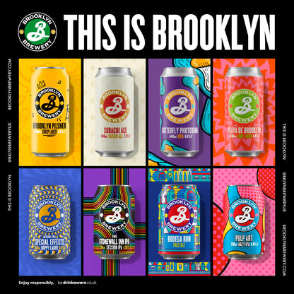 Brooklyn Brewery Special Effects Alcohol Free Hoppy Lager Beer Can 4x330ml — image 3