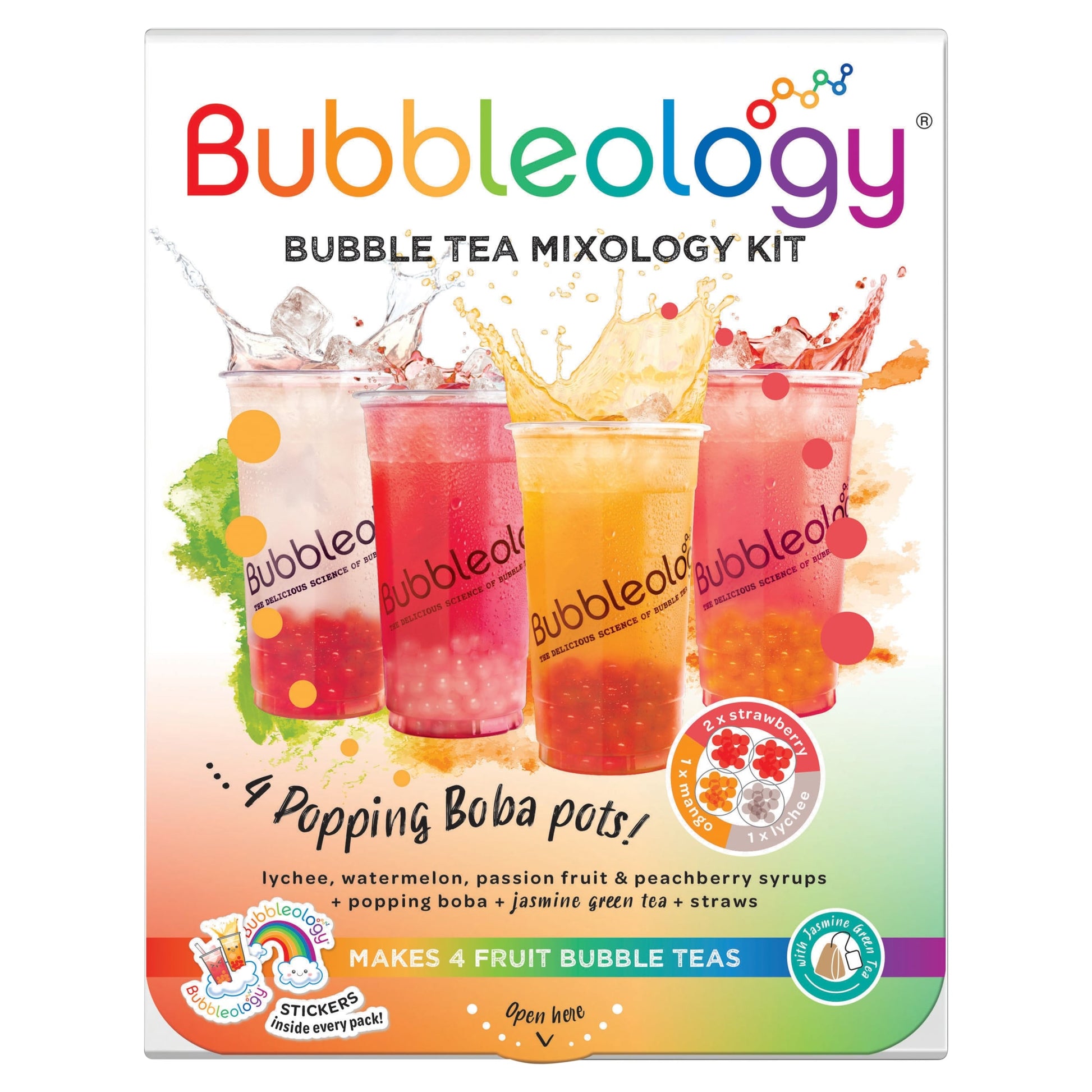 BUBBLEOLOGY FRUIT TEA Mixology KIT 141ml +410g — image 1