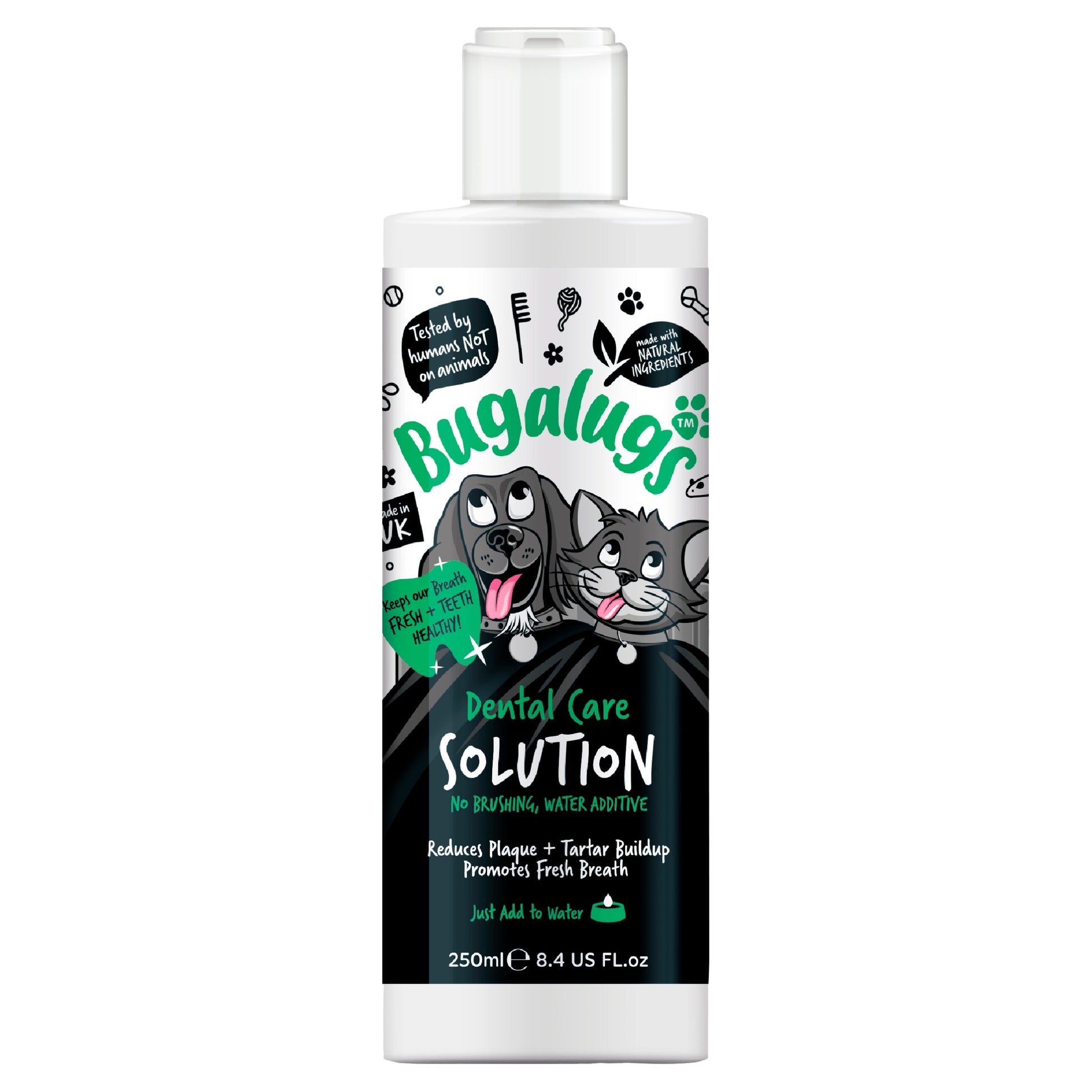 Bugalugs Pet Dental Care Solution 250ml — image 1