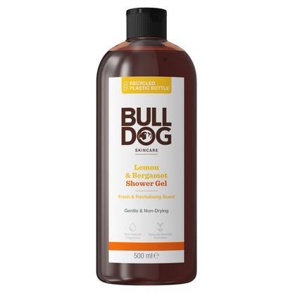 Bulldog Skincare Lemon & Bergamot Men's Shower Gel 500ml — image 1