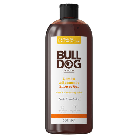 Bulldog Skincare Lemon & Bergamot Men's Shower Gel 500ml — image 1