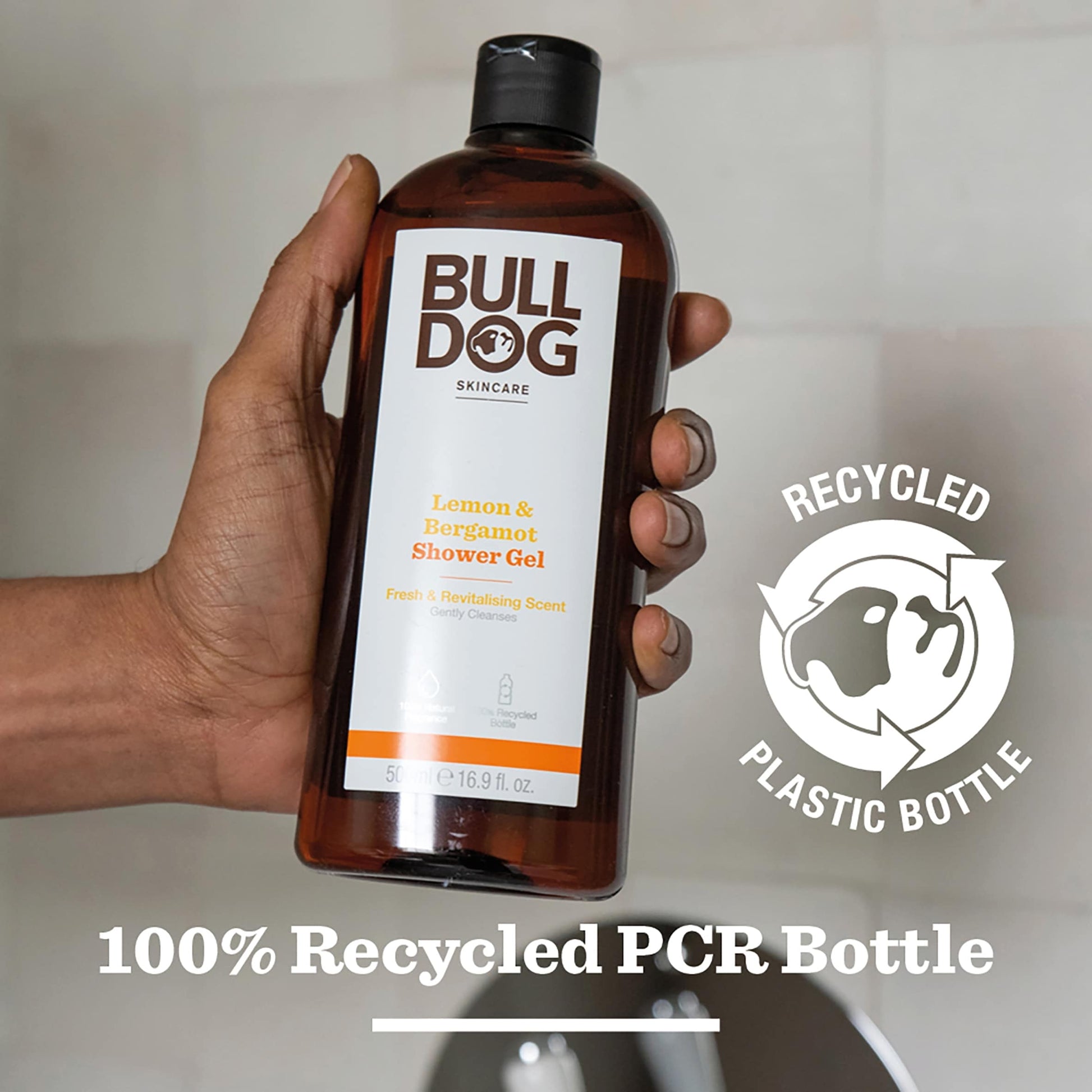 Bulldog Skincare Lemon & Bergamot Men's Shower Gel 500ml — image 4