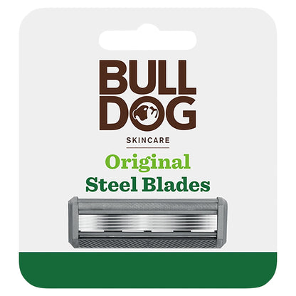 Bulldog Skincare Original Men’s Razor Blade Refills 4 pack — image 1
