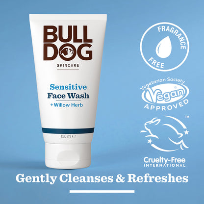 Bulldog Skincare Sensitive Men's Face Wash 150ml — image 2
