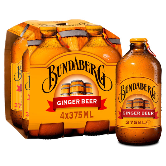 Bundaberg Ginger Beer 4 X 375Ml — image 1