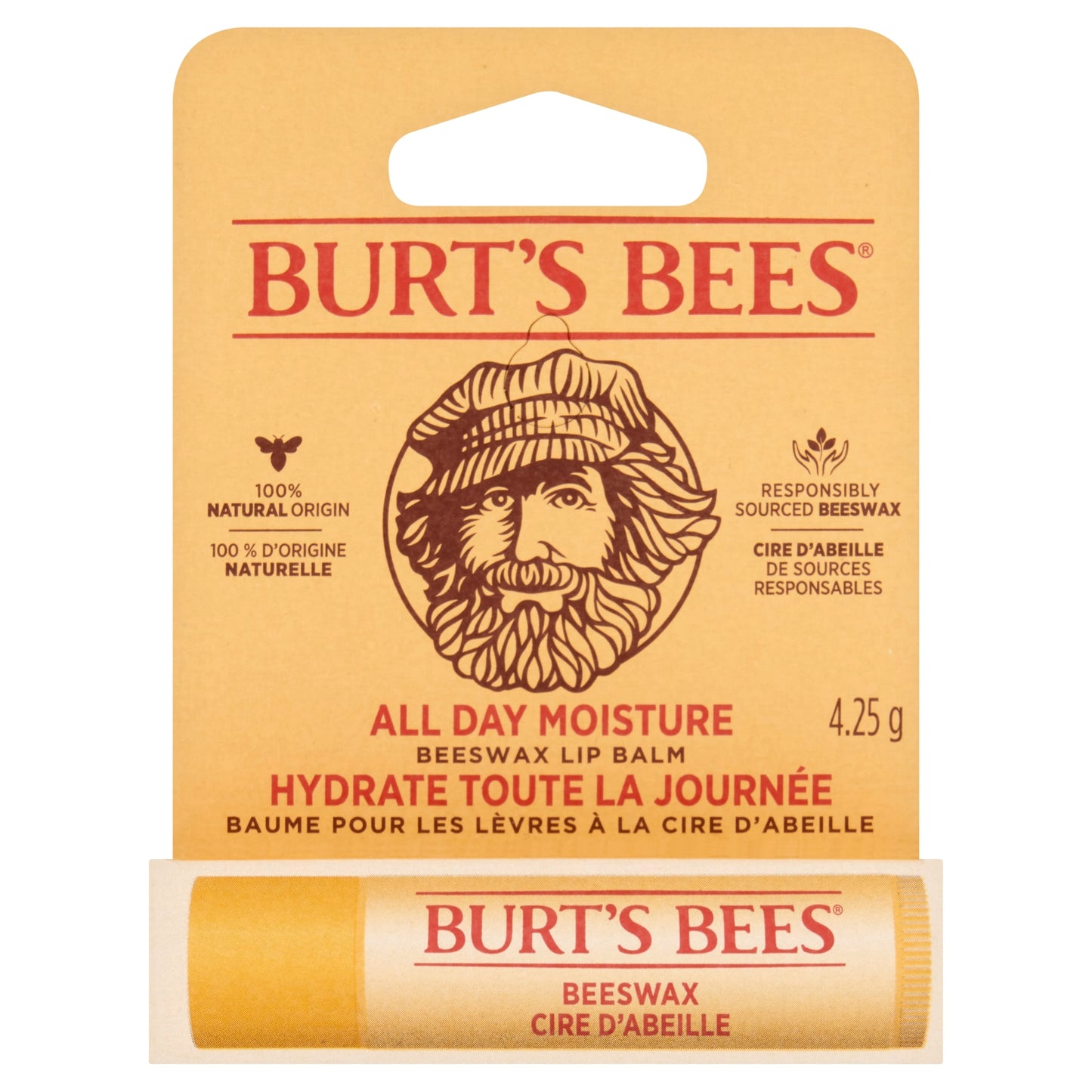 Burt's Bees Beeswax Lip Balm 4.25G — image 1