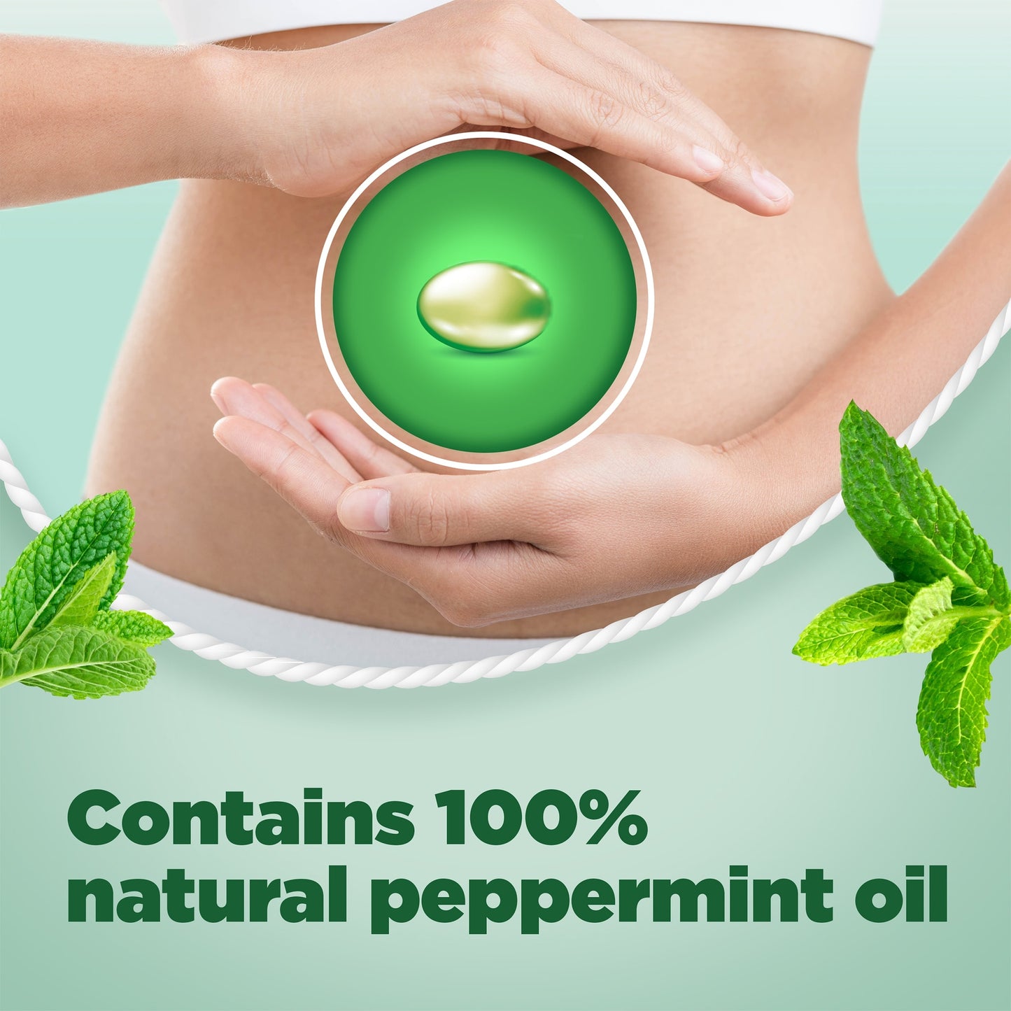 Buscomint Peppermint Oil Gastro-Resistant Soft Capsules 24s — image 3