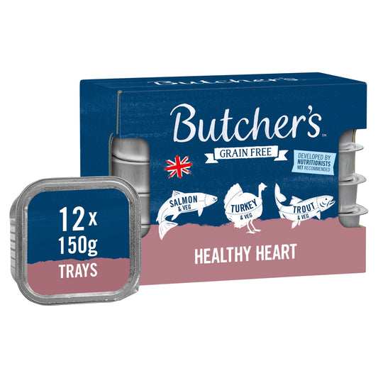 Butcher's Grain Free Healthy Heart Dog Food 12 x 150g — image 1