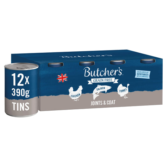 Butcher's Joints & Coat Dog Food Tins 12x390g — image 1