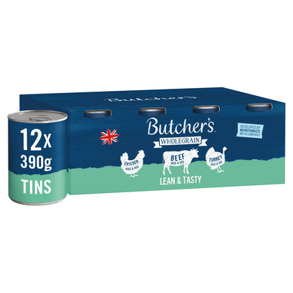 Butcher's Lean & Tasty Low Fat Dog Food 12X390g — image 1