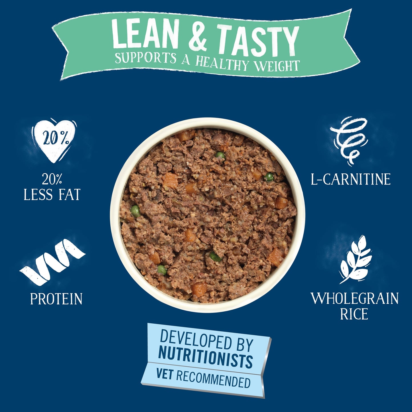 Butcher's Lean & Tasty Low Fat Dog Food 12X390g — image 2