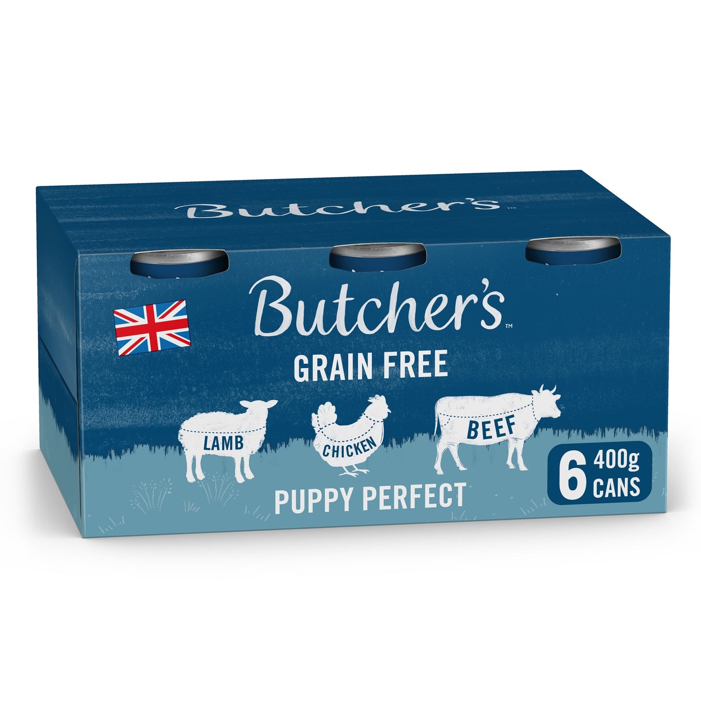 Butcher's Puppy Perfect Puppy Food Tins 6X400g — image 1