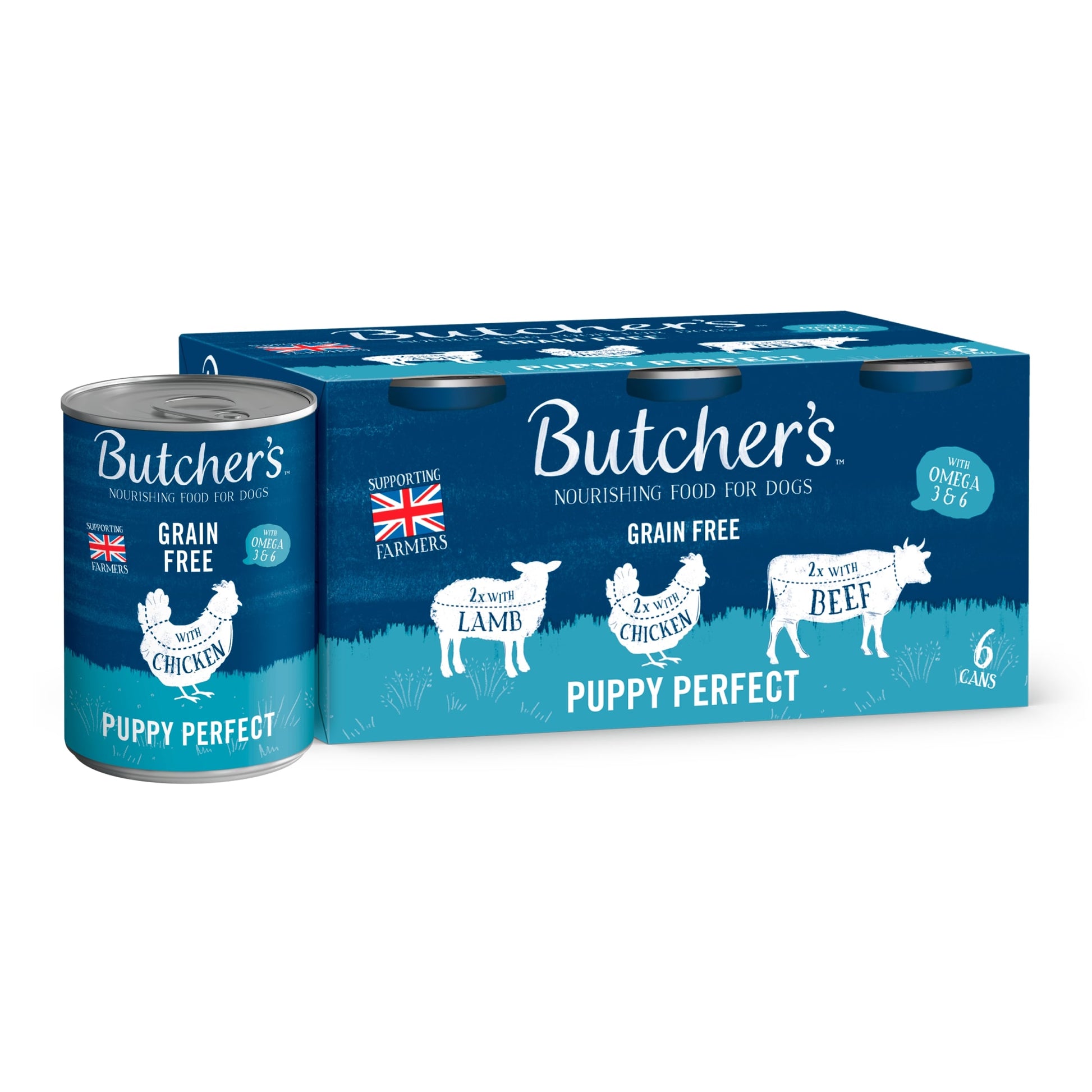 Butcher's Puppy Perfect Puppy Food Tins 6X400g — image 4