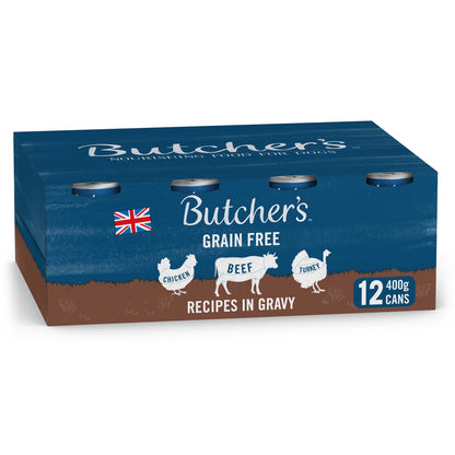 Butcher's Recipe In Gravy Dog Food Tin 12X400g — image 1