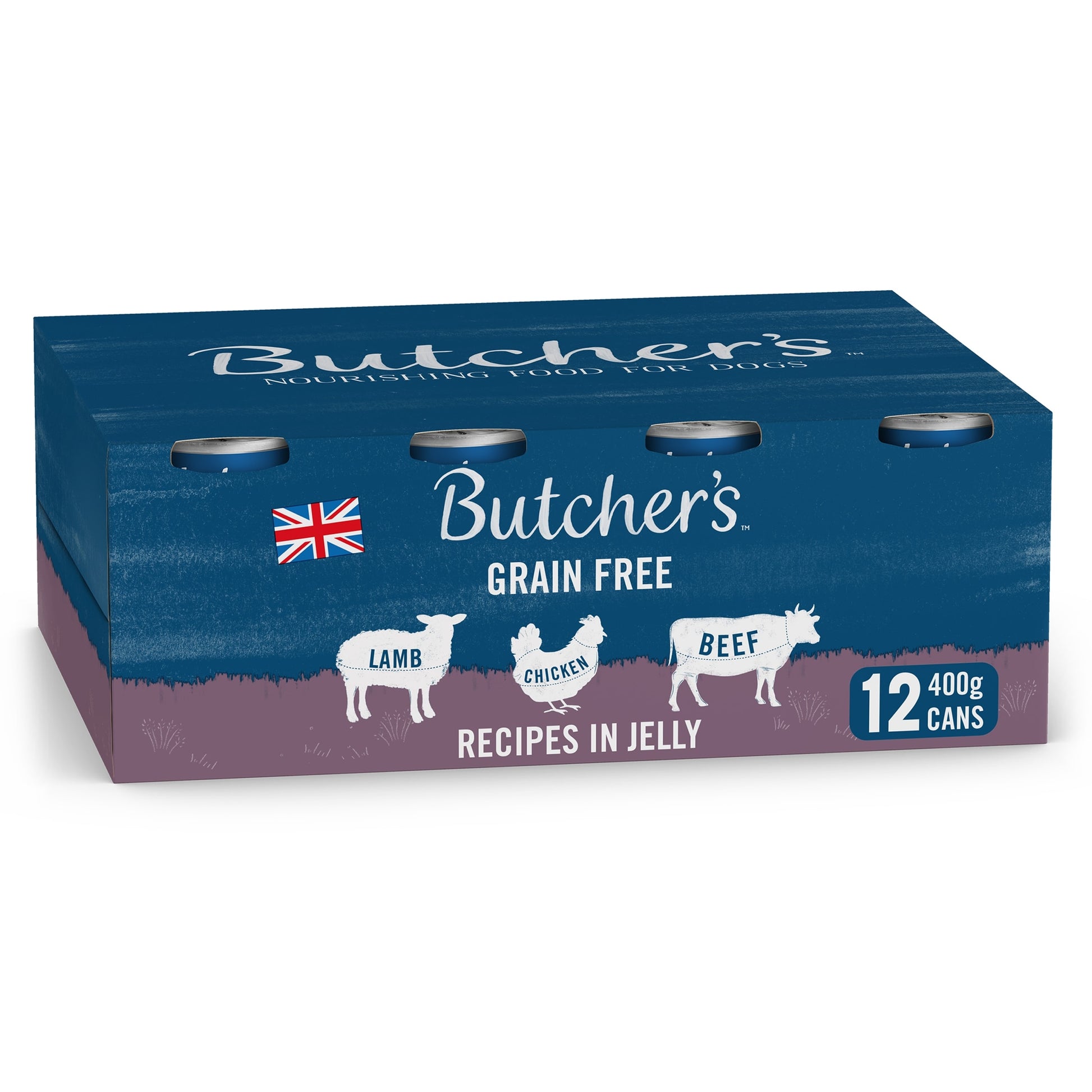 Butcher's Recipe In Jelly Dog Food Tin 12X400g — image 1